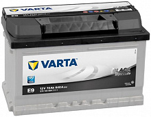 Аккумулятор Varta Black Dynamic E9 (70 А/h), 640А R+ (570 144 064)