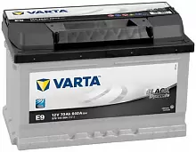Аккумулятор Varta Black Dynamic E9 (70 А/h), 640А R+ (570 144 064)