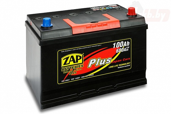 Zap Plus Japan (100 A/h), 680A R+