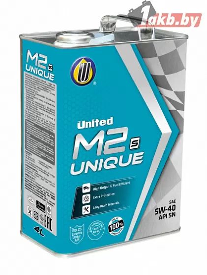 United Oil M2 Unique 5W-40 4л