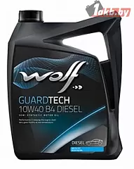 Моторное масло Wolf Guard Tech 15W-40 B4 Diesel 4л