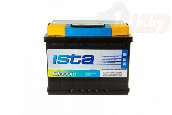 ISTA CLASSIC 6СТ-55 А1 (55 А/ч), 450А