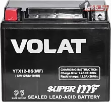 Аккумулятор VOLAT YTX12-BS (MF) (12 A/h), 150A L+