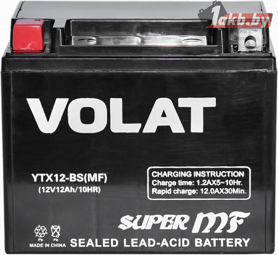 VOLAT YTX12-BS AGM (12 A/h), 150A L+