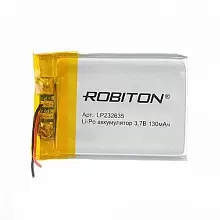 Аккумулятор ROBITON LP232635 3.7В 130MAH