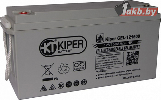 Аккумулятор для ИБП Kiper GEL (12 V/150 A/h)