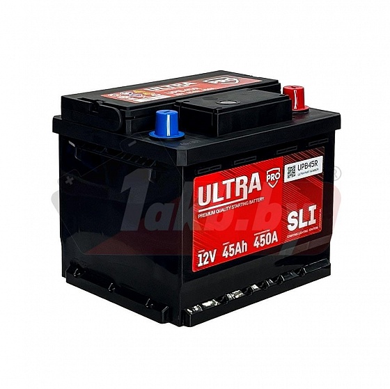 ULTRA PRO (45 A/h), 450A R+ низ.