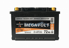 Аккумулятор Megavolt 12V R+ (72 А/h)