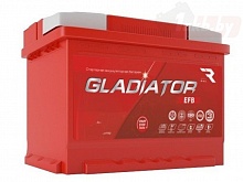 Аккумулятор GLADIATOR EFB (55 А/ч) 550A , R+