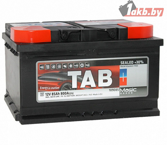 TAB Magic (85 A/h), 800А R+ низ.