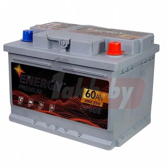 Energy Premium EP608 (60 A/h), 600A R+ низ.
