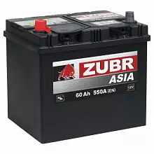 Аккумулятор ZUBR Ultra Asia (60 A/h), 550A L+