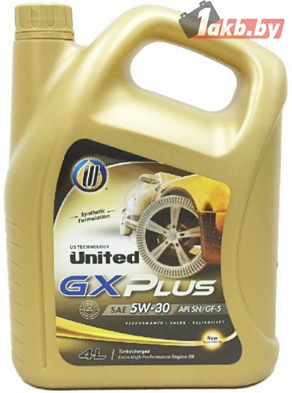 United Oil GX Plus 5W-30 4л