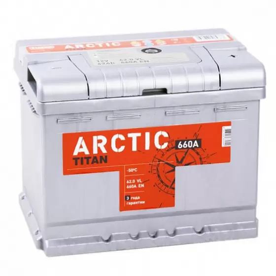Titan Arctic (62 A/h, 660A) R+