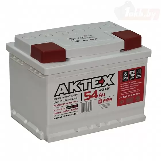 АКТЕХ Classic (54 A/h), 540A R+