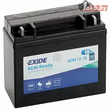 Аккумулятор Exide AGM12-18 (18 A/h), 250A R+