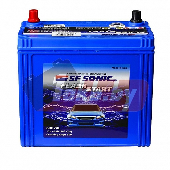 SF SONIC ASIA  (45 A/h), 500A R+ (Exide)