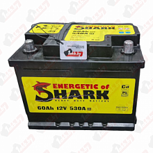 Аккумулятор Shark (60 A/h), 530A R+