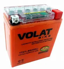 Аккумулятор VOLAT YTX7L-BS (iGEL) (7 A/h), 100A R+