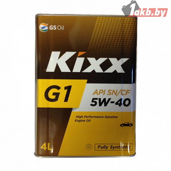 Kixx G1 5W-40 SN/CF 4л