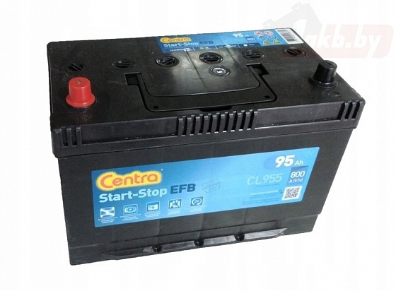 Centra Start-Stop EFB CL955 (95 A/h), 800A L+