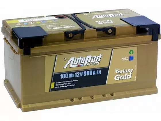 Autopart Galaxy Gold (100 A/h), 900A R+