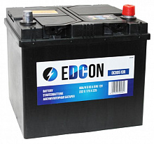 Аккумулятор Edcon (60 A/h), 510A R+ (DC60510R)