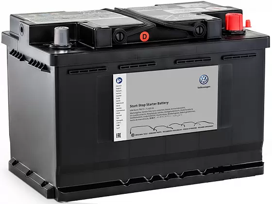 Volkswagen CD AGM (75 A/h), 800A R+ (000 915 105)