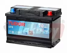Аккумулятор Tudor Start-Stop EFB TL700 (70 A/h), 760A R+