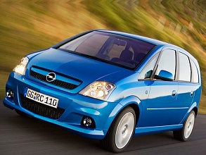 Аккумуляторы для Легковых автомобилей Opel (Опель) Meriva OPC B Рестайлинг 2006 - 2010