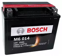Аккумулятор Bosch M6 014 510 012 009 (10 A/h), 150A L+