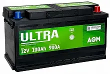 Аккумулятор ULTRA PRO AGM (100 A/h), 900A R+