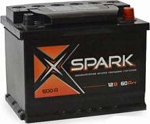 Аккумулятор Spark (60 A/h), 500A R+