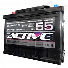 Аккумулятор АКТЕХ Active Frost (55 A/h), 450A L+