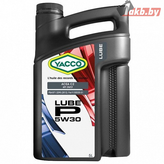 Yacco Lube P 5W-30 5л