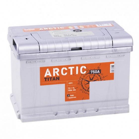 Titan Arctic (75 A/h, 750A) L+