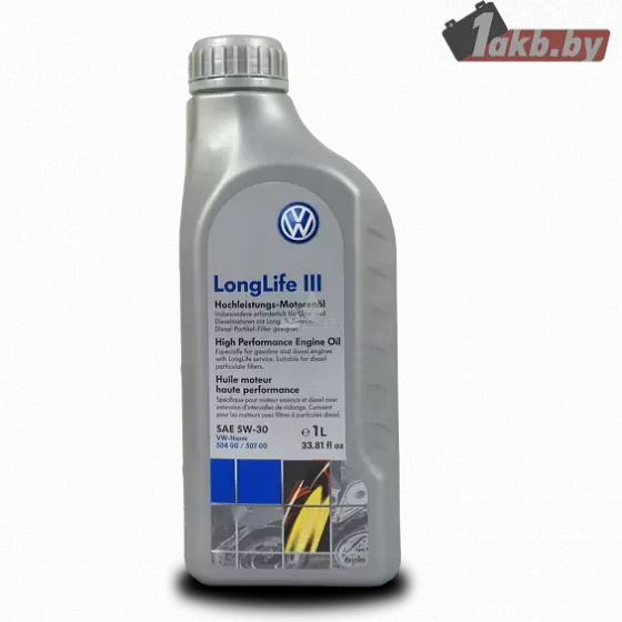 VAG VW LongLife 3 5W30 1л.
