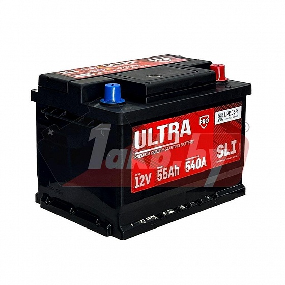 ULTRA PRO (55 A/h), 540A R+ низ.