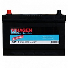 Аккумулятор HAGEN Asia (95 A/h), 680A L+