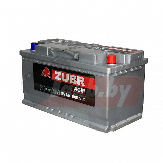 ZUBR AGM (95 A/h), 850A R+