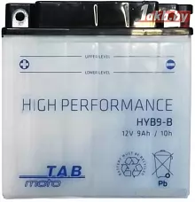 Аккумулятор TAB YB9L-B (9 A/h), 90A R+