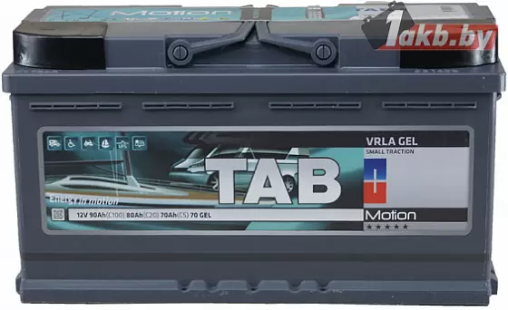 TAB Motion GEL (80 A/h), R+ (C20)