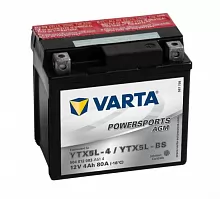 Аккумулятор Varta Powersports AGM 504 012 003 (4 A/h), 80A R+