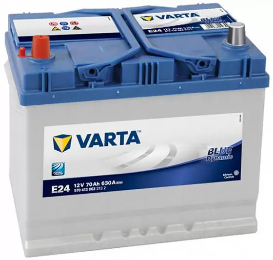 Varta Blue Dynamic Asia E24 (70 А/h), 630А L+ (570 413 063)