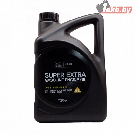 Hyundai/KIA Super Extra Gasoline SL/GF-3 5W30 4л