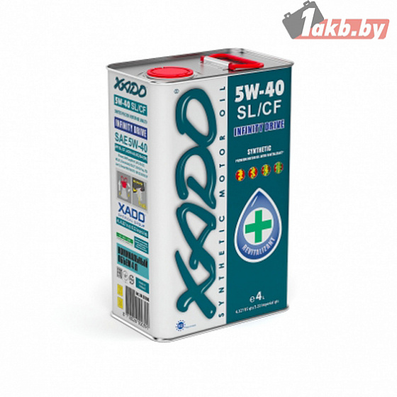 Xado Atomic Oil 5W-40 SL/CF 4л