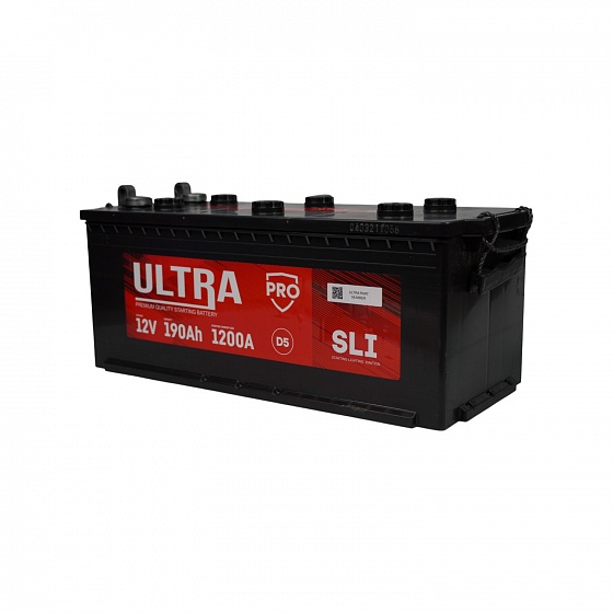 ULTRA PRO (190 A/h), 1200A R+ болт