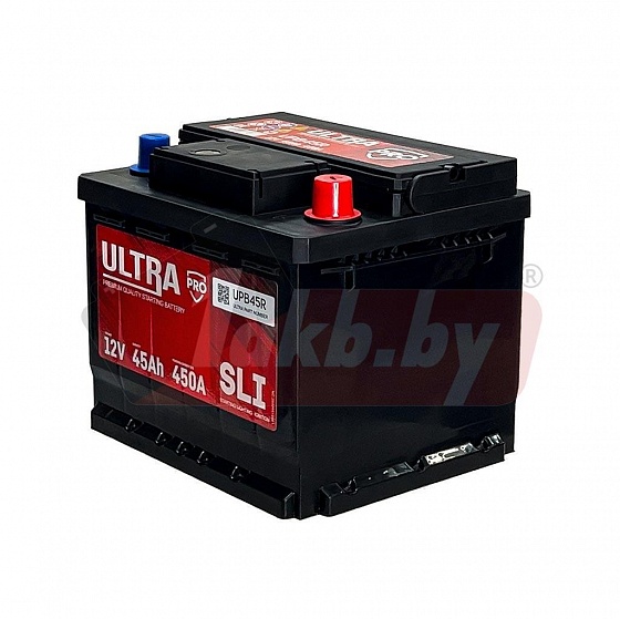 ULTRA PRO (45 A/h), 450A R+ низ.