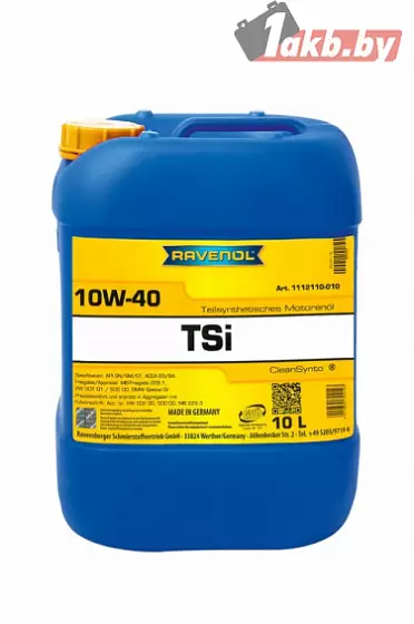 Ravenol TSI 10W-40 10л