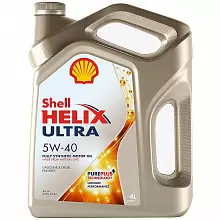 Моторное масло Shell HELIX ULTRA 5W-40 4L